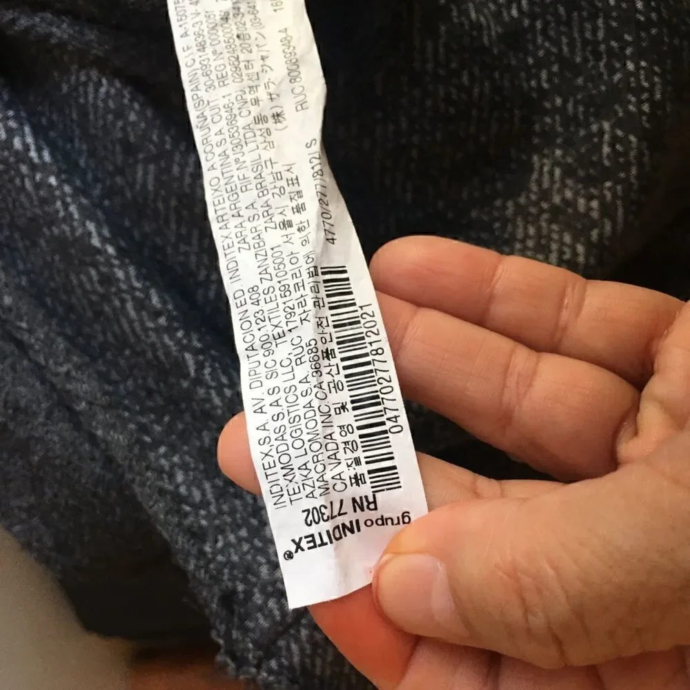 Zara trafalu tunic